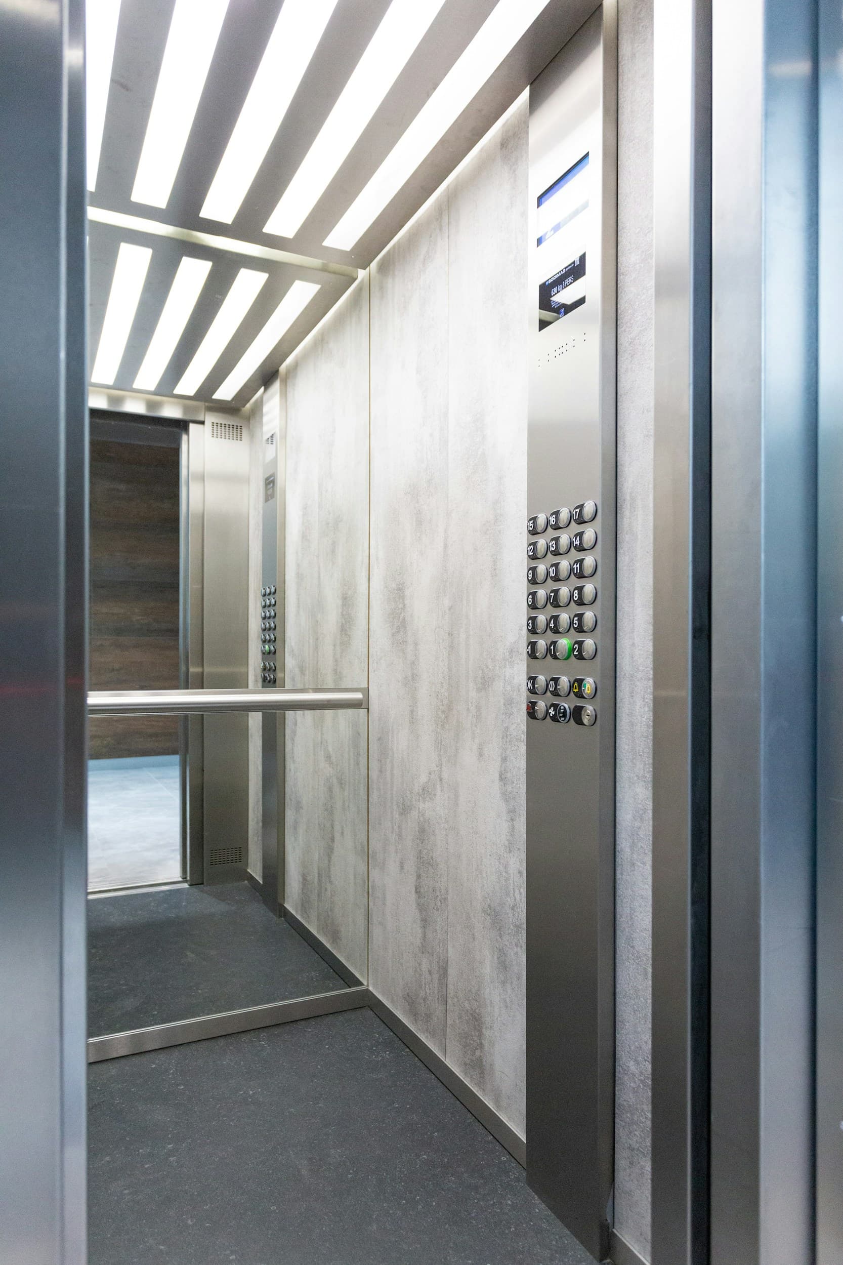 Elevator panels